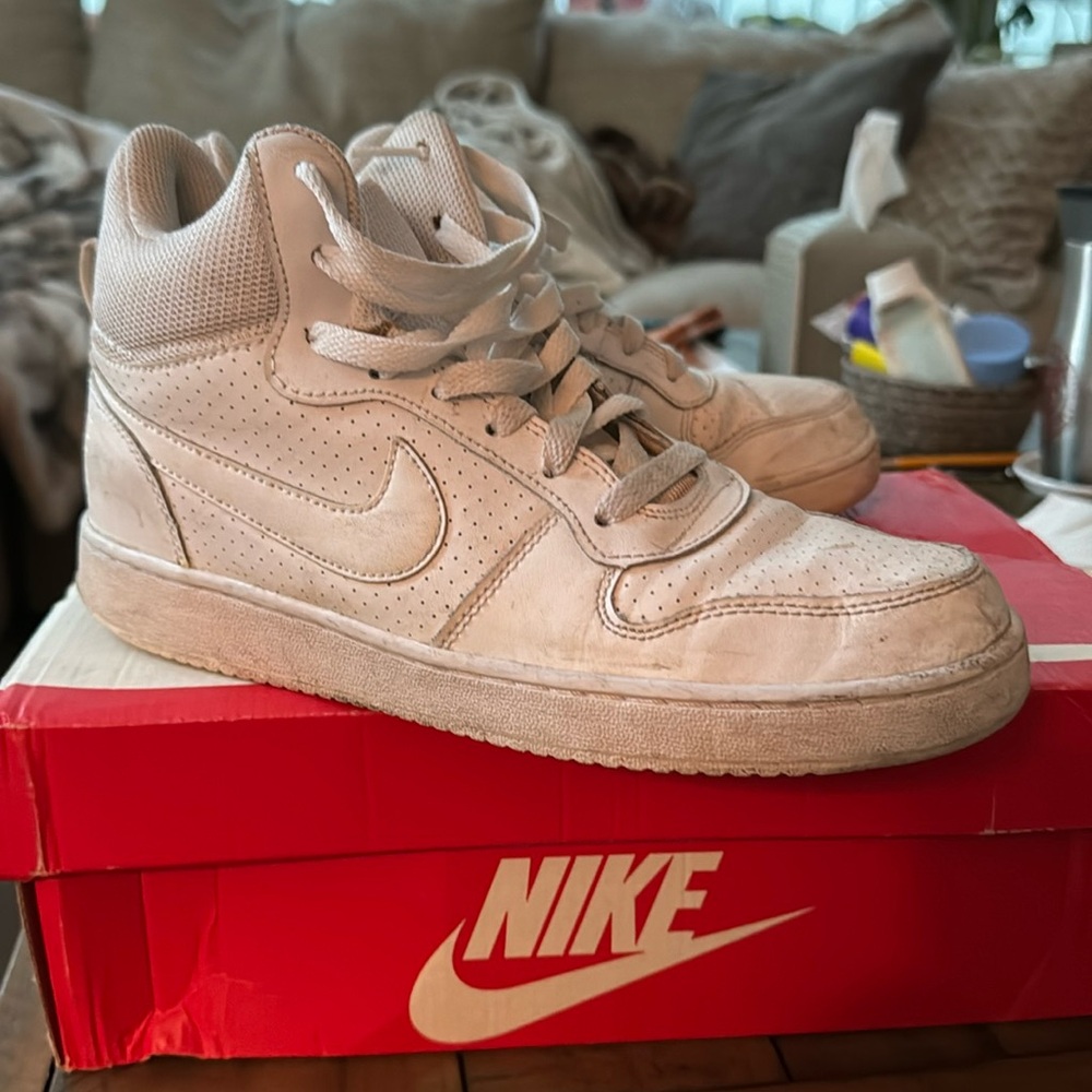 Nike high top sneakers - White, size 8.5 women’s